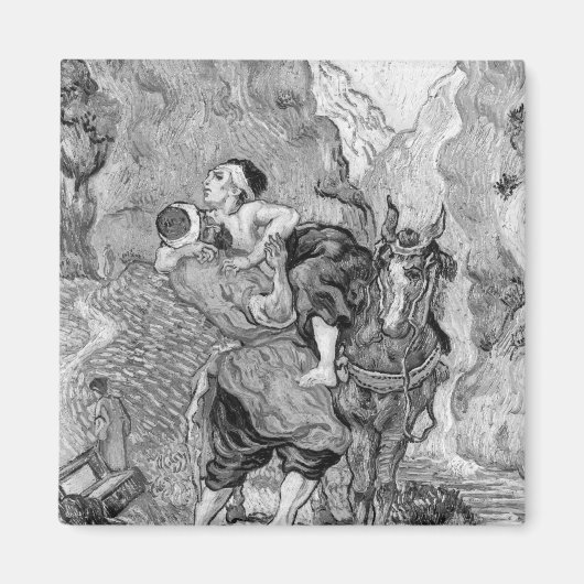 Vincent van Gogh | De Samaritaan Magneet (Voorkant)