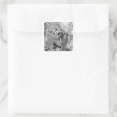 Vincent van Gogh | De Samaritaan Vierkante Sticker (Tas)
