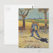 Vincent Van Gogh - De schilder op weg naar zijn we Briefkaart (Voorkant / Achterkant)