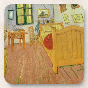 Vincent van Gogh De slaapkamer, 1888 Drankjes Onderzetter