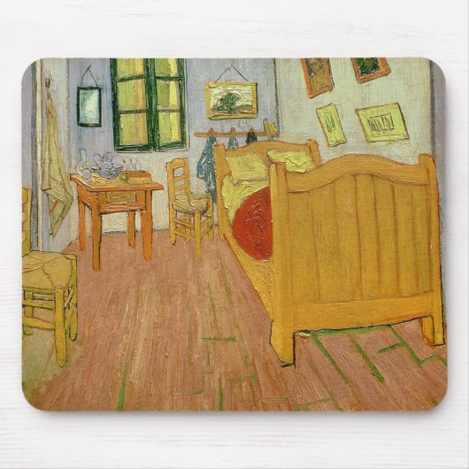 Vincent van Gogh | De slaapkamer, 1888 Muismat (Voorkant)