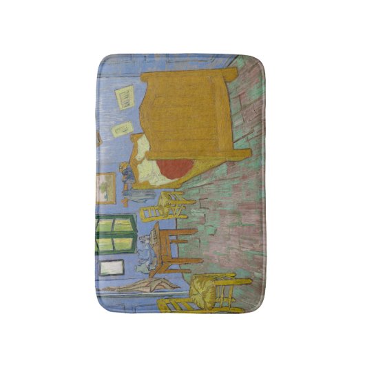 Vincent Van Gogh de slaapkamer Badmat (Voorkant Verticaal)