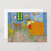 Vincent Van Gogh de slaapkamer in Arles Briefkaart (Voorkant / Achterkant)