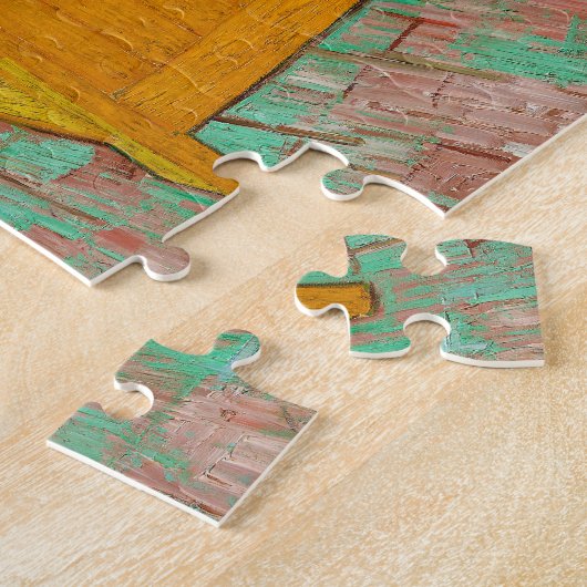 Vincent Van Gogh de slaapkamer in Arles Legpuzzel (Zijkant)