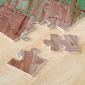 Vincent Van Gogh de slaapkamer in Arles Legpuzzel (Zijkant)