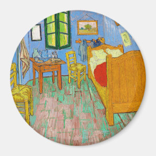 Vincent Van Gogh De slaapkamer in Arles Magneet