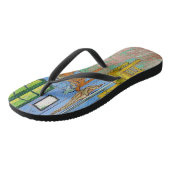Vincent Van Gogh De Slaapkamer in Arles Teenslippers (Schuin)