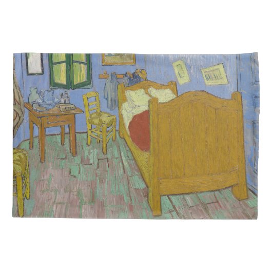 Vincent Van Gogh de slaapkamer Kussensloop (Achterkant)