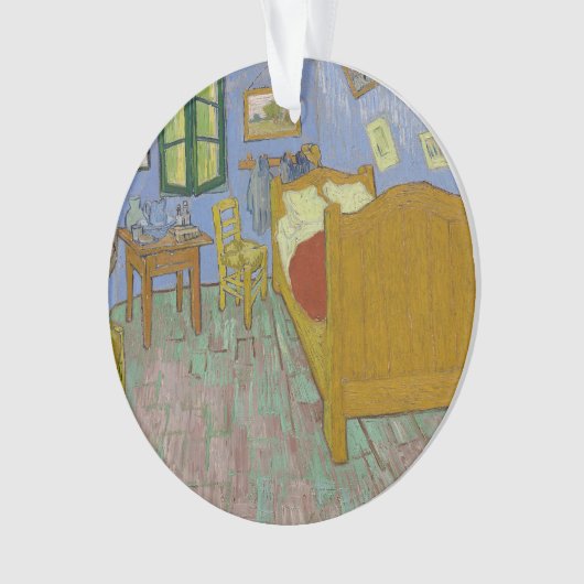 Vincent Van Gogh de slaapkamer Ornament (voorkant)
