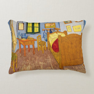 Vincent van Gogh - De slaapkamer van Vincent in Ar Accent Kussen