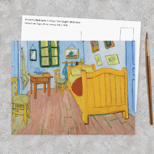 Vincent Van Gogh - De slaapkamer van Vincent in Ar Briefkaart