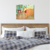 Vincent van Gogh - De slaapkamer van Vincent in Ar Canvas Afdruk (Insitu (Slaapkamer))