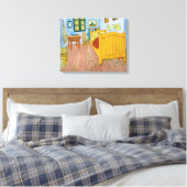 Vincent Van Gogh - De slaapkamer van Vincent in Ar Canvas Afdruk (Insitu (Slaapkamer))
