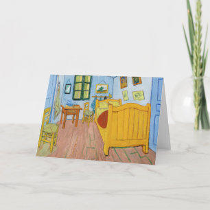 Vincent Van Gogh - De slaapkamer van Vincent in Ar Kaart
