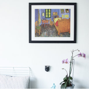 Vincent van Gogh - De slaapkamer van Vincent in Ar Poster
