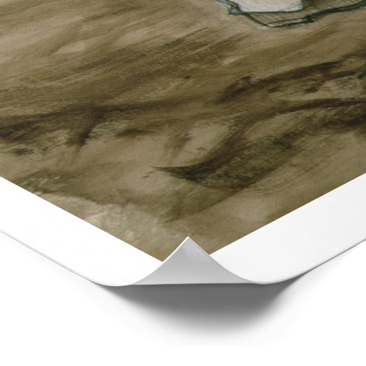 Vincent van Gogh | De Sower, 1881 Poster (Hoek)