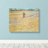 Vincent van Gogh | De Sower, 1888 Canvas Afdruk (Insitu (Houten vloer))