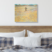 Vincent van Gogh | De Sower, 1888 Canvas Afdruk (Insitu (Slaapkamer))