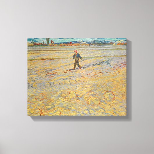 Vincent van Gogh | De Sower, 1888 Canvas Afdruk (Voorkant)