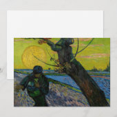 Vincent van Gogh - De Sower Bedankkaart (Voorkant / Achterkant)