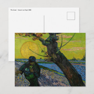 Vincent van Gogh - De Sower Briefkaart