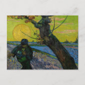 Vincent van Gogh - De Sower Briefkaart (Voorkant)