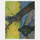 Vincent van Gogh - De Sower Fleece Deken (Voorkant)