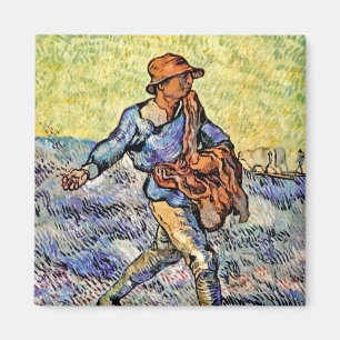 Vincent Van Gogh - de Sower - het fijne kunstschil Magneet