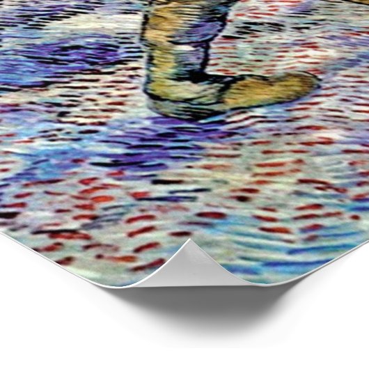 Vincent Van Gogh - de Sower - het fijne kunstschil Poster (Hoek)