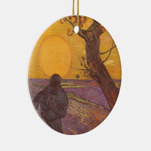 Vincent van Gogh - De Sower Keramisch Ornament (Rechts)