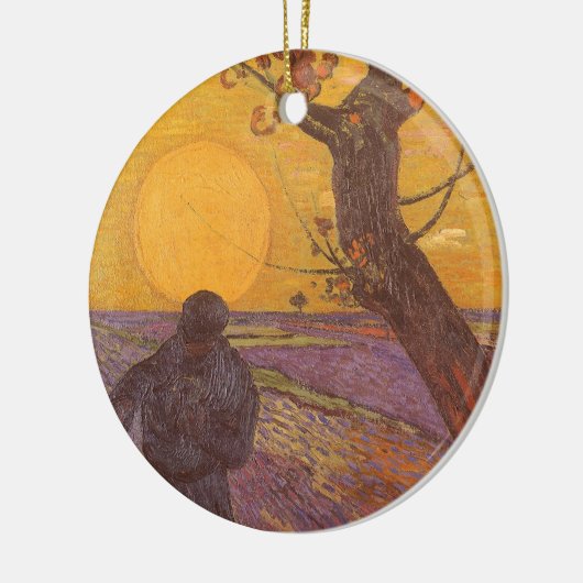 Vincent van Gogh - De Sower Keramisch Ornament (Links)