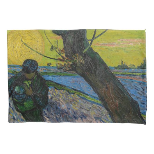 Vincent van Gogh - De Sower Kussensloop (Voorkant)
