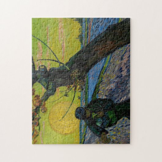 Vincent van Gogh - De Sower Legpuzzel (Verticaal)