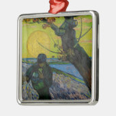 Vincent van Gogh - De Sower Metalen Ornament (Links)