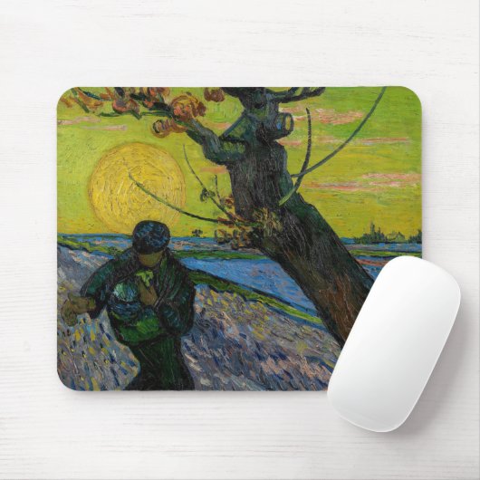 Vincent van Gogh - De Sower Muismat (Met muis)