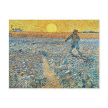Vincent Van Gogh de Sower Painting Art