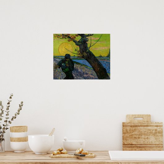 Vincent van Gogh - De Sower Poster (Keuken)
