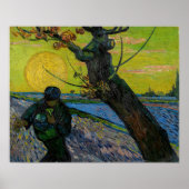 Vincent van Gogh - De Sower Poster (Voorkant)