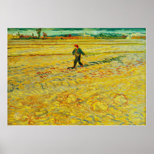 Vincent van Gogh - De Sower Poster