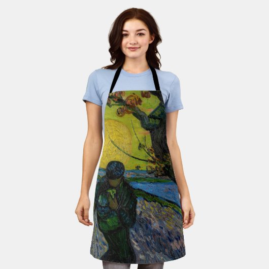 Vincent van Gogh - De Sower Schort (Gedragen)