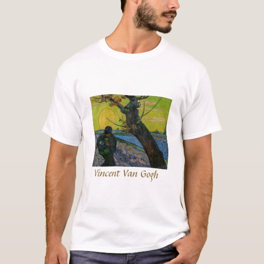 Vincent van Gogh - De Sower T-shirt (Voorkant)