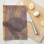 Vincent van Gogh - De Sower Theedoek (Quarter Fold)