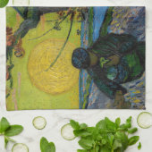 Vincent van Gogh - De Sower Theedoek (Gevouwen)