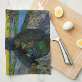 Vincent van Gogh - De Sower Theedoek (Quarter Fold)