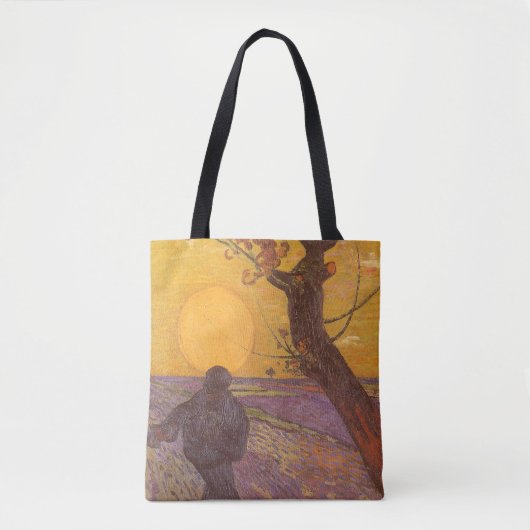 Vincent van Gogh - De Sower Tote Bag (Voorkant)