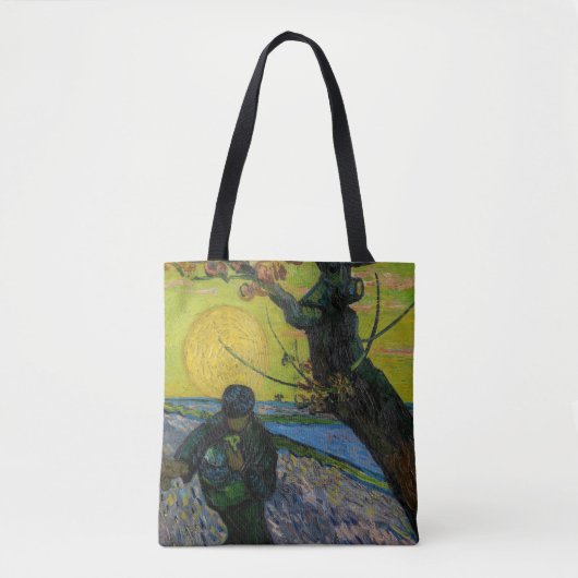 Vincent van Gogh - De Sower Tote Bag (Voorkant)