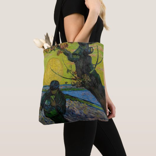 Vincent van Gogh - De Sower Tote Bag (Dichtbij)