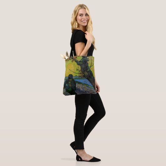 Vincent van Gogh - De Sower Tote Bag (Op model)