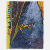 Vincent van Gogh - De Sower: Uitwijkhavens van Arl Fleece Deken (Voorkant)
