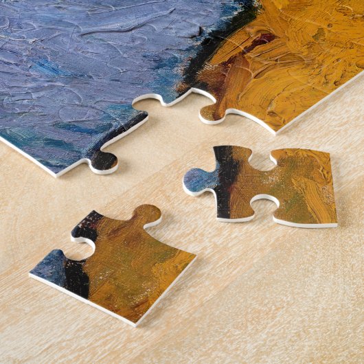 Vincent van Gogh - De Sower: Uitwijkhavens van Arl Legpuzzel (Zijkant)